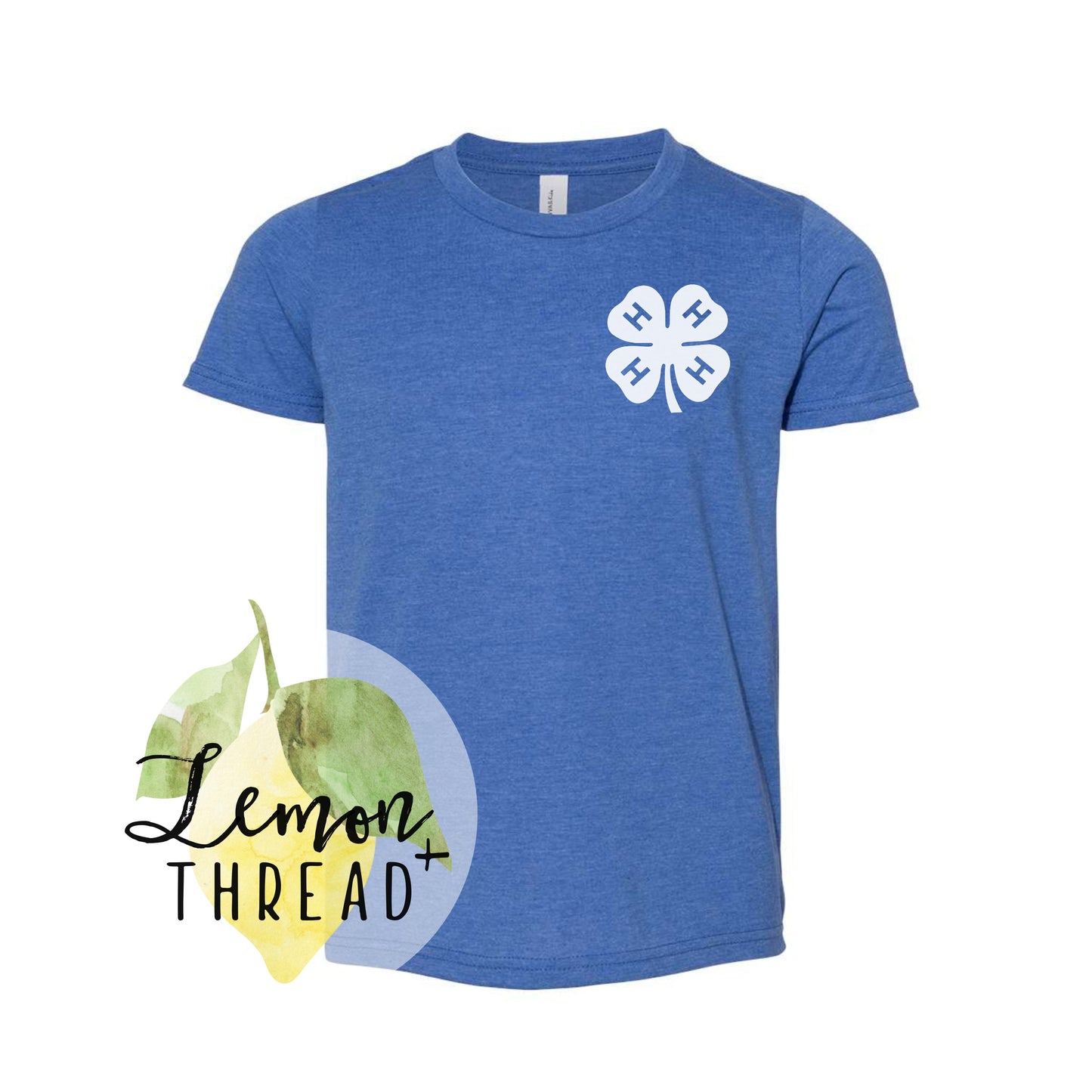 Adult 4H Love Tee (Blue)