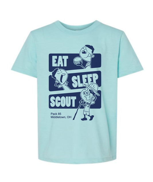 Youth Eat, Sleep, Scout