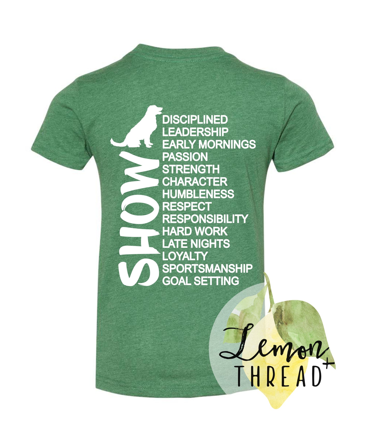 Adult Show Tee (Green)