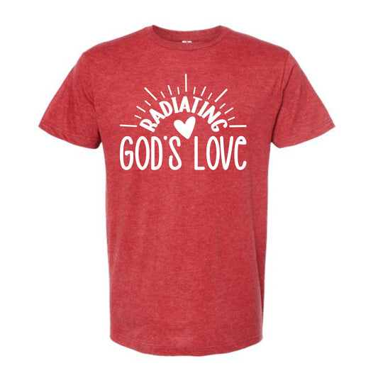 Radiating God's Love (Red)