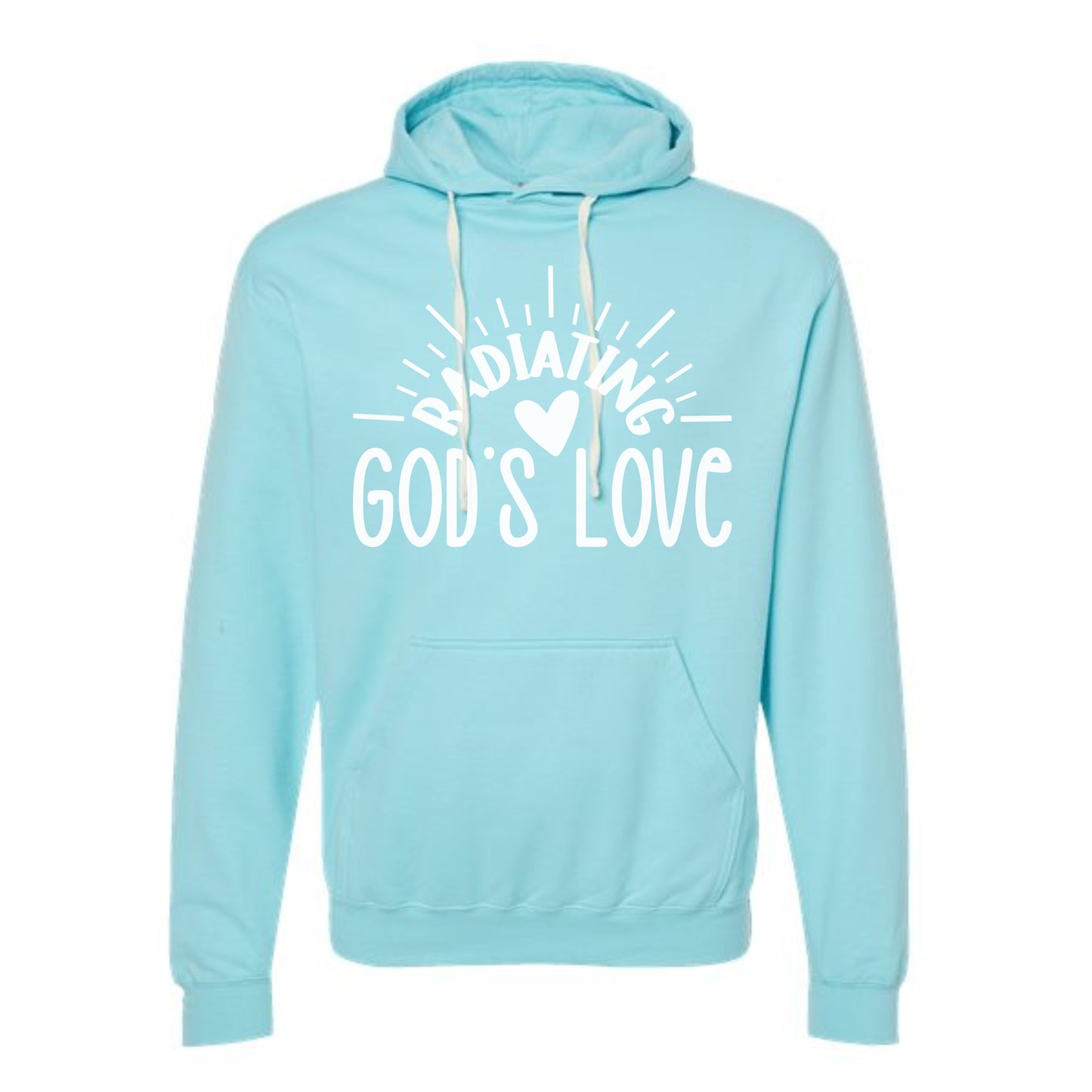 Hoodie Sweatshirt (Purist Blue)