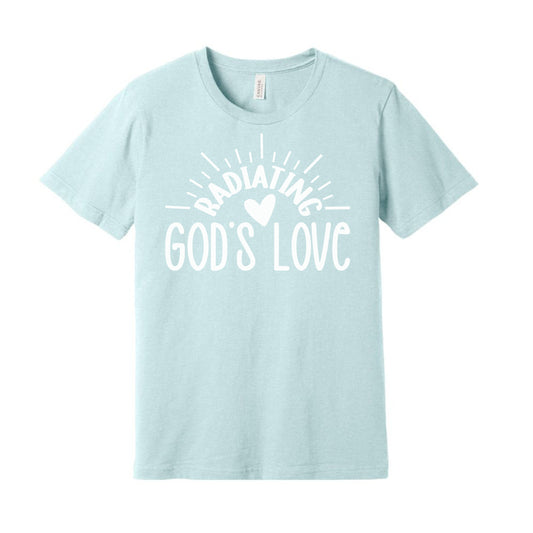 Radiating God's Love (Ice Blue)