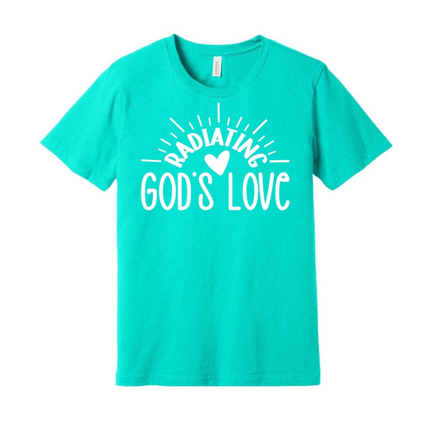 Radiating God's Love (Sea Green)