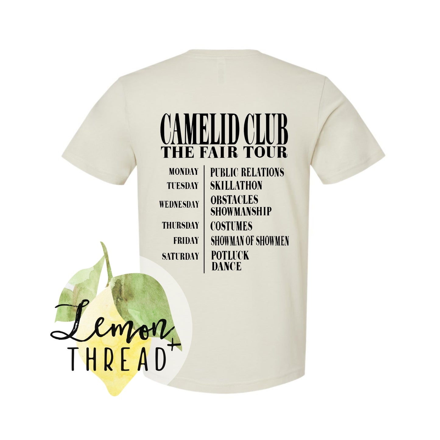 Adult Fair Tour Tee